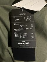 DESCENTE PAUSE デサント ポーズ LINER SOUTIEN COLLAR COAT L　新品未使用品_画像2