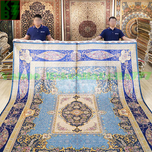 Art hand Auction [Luxury Rug] Persian Carpet Silk★270x370cm 100% Handmade Carpet Rug Home Interior Drawing Room Living Luxury Decoration W75, furniture, interior, carpet, rug, mat, Carpet general