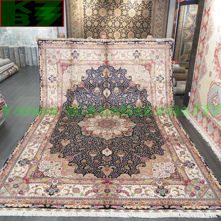 [Luxury Rug] Persian Carpet Silk★310x430cm 100% Handmade Carpet Rug Home Interior Drawing Room Living Luxury Decoration X24, furniture, interior, carpet, rug, mat, Carpet general