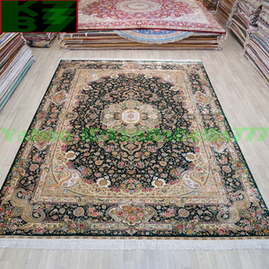 Art hand Auction [Luxury Rug] Persian Silk Carpet★310x430cm 100% Handmade Carpet Rug Home Interior Reception Room Living Room Luxury Decoration X23, furniture, interior, carpet, Rugs, mat, Carpets in general