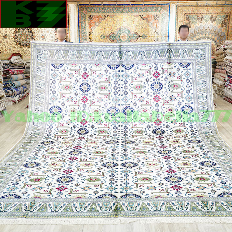 [Luxury Rug] Persian Silk Carpet★310x400cm 100% Handmade Carpet Rug Home Interior Reception Room Living Room Luxury Decoration X22, furniture, interior, carpet, Rugs, mat, Carpets in general