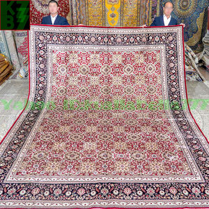 Art hand Auction [Luxury Rug] Persian Silk Carpet★270x370cm 100% Handmade Carpet Rug Home Interior Reception Room Living Room Luxury Decoration X13, furniture, interior, carpet, Rugs, mat, Carpets in general