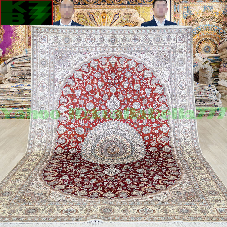 [Alfombra de lujo] alfombra persa de seda★180x270cm alfombra 100% hecha a mano alfombra Interior del hogar sala de estar decoración de lujo W20, muebles, interior, alfombra, alfombra, estera, alfombra general