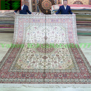 Art hand Auction [Luxury Rug] Persian Carpet Silk★240x310cm 100% Handmade Carpet Rug Home Interior Drawing Room Living Luxury Decoration V93, furniture, interior, carpet, rug, mat, Carpet general