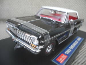 * rare * waste number *1/18*1963 Chevrolet noba* white + black : new goods : Sunstar made #3964*