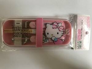 * Sanrio * Hello Kitty lunch set of forks, spoons, chopsticks *to-k