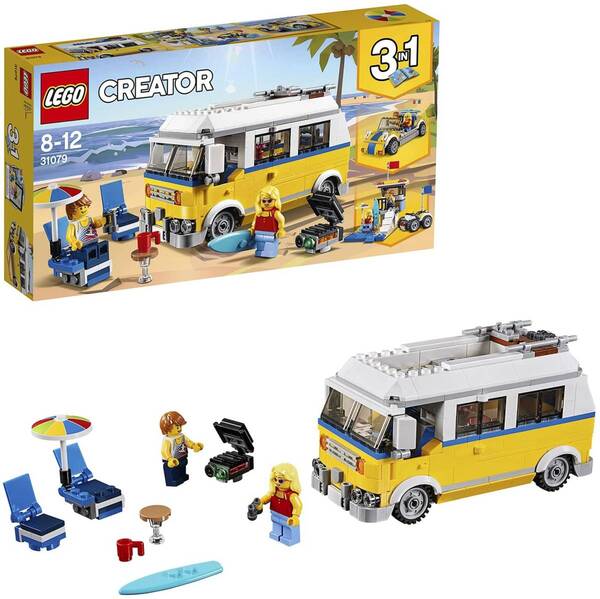 【新品未開封・送料込】LEGO レゴ クリエイター サーファーのキャンプワゴン 31079