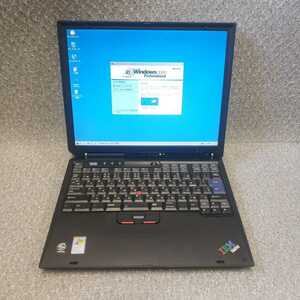 Редкие Windows 2000 Professional SP4 ★ IBM R40E 2684-KNJ Mobile Celeron 2,20 ГГц/память 1031MB/HDD20GB/CD-ROM/14,1 дюйма/трубка N109E