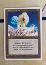 冬の宝珠 Winter Orb フランス語 4版 MTG マジック・ザ・ギャザリング、Magic the Gathering_画像1