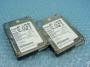 1GBZ2 // 2個セット Seagate Savvio 10K.6 ST300MM0006 300GB 2.5インチSAS 10000rpm 6Gb (A3C40166985)// Fujitsu PRIMERGY RX200 S8 取外