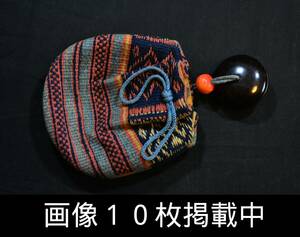 Обзор Drate Draws Bun Netsuke Nobusho Era Intestable Woven Draw Sags Сумки для курения оборудование холодное страсть Античное изображение 10 листов размещены