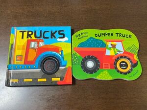 TRUCKS DUMPER TRUCK トラック ダンプカーしかけ絵本 英語 洋書 中古