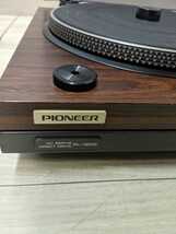 PIONEER PL-1200 ダイレクトドライブ マニュアルレコードプレーヤー _画像4