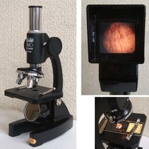 使用感ほぼ無し◎ビクセン スタディ まいくろ君600 学習用顕微鏡セット 75X-600X study600 取説・箱有り　 自由研究　札幌市 豊平区_画像3