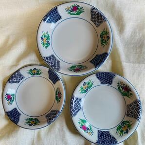 kaneshin china カネシンチャイナ　大皿中皿各1枚ずつ計3枚セット　煮物皿　中華皿　