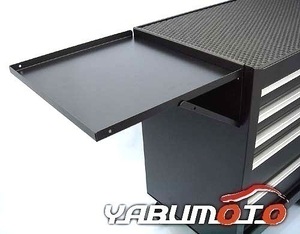 SEEDNEW　サイドテーブル　黒　キャビネット収納に YTB002-BL