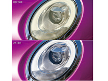 ヘッドライト クリーナー＆コーティング 業界初ネンドタイプ 水洗 拭取 不要 Head light PCD-13_画像2