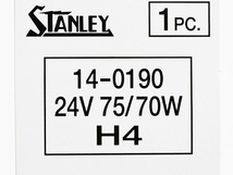 ハロゲン 24V 75/70W H4 T14.2 P43t-38 14-0190 スタンレー STANLEY ハロゲンバルブ 1個_画像5