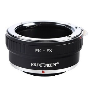K&F Concept レンズマウントアダプター KF-PKX (ペンタックスKマウントレンズ → 富士フィルムXマウント変換）