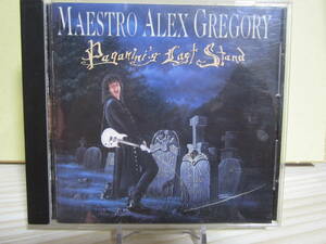 [3060] Maestro Alex Gregory Paganini's Last Stand [ネオクラシカル・ヘヴィメタル] ※ジャンク品・盤面状態悪※