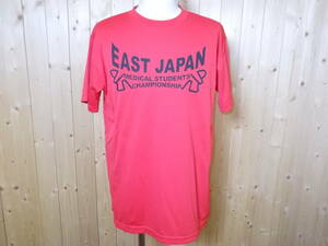 171◆EAST JAPAN medical student CHAMPIONSHIP IN AKITA Tシャツ◆L 赤 医学生チャンピオンシップ Tシャツ クレーマープロ ゆうパケット4D