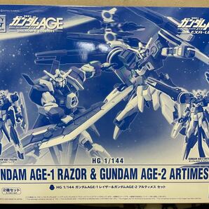 大人気商品です！！　HG 1/144 ガンダムAGE-1レイザー＆ガンダムAGE-2 アルティメス セット