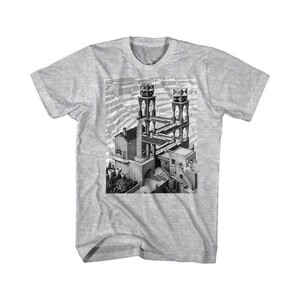 M.C. Escher Tシャツ マウリッツ・コルネリス・エッシャー Waterfall S