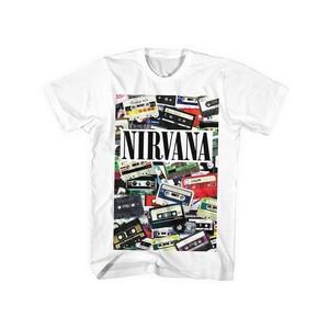 Nirvana バンドTシャツ ニルヴァーナ Cassettes M