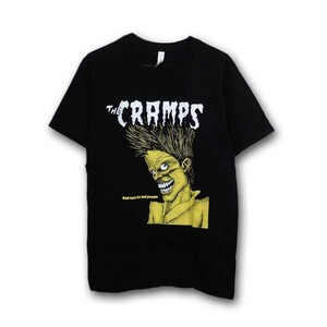 The Cramps バンドTシャツ ザ・クランプス Bad Music BLACK XL