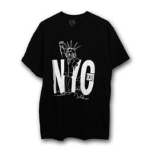 John Lennon Tシャツ ジョン・レノン NYC BLACK L_画像1