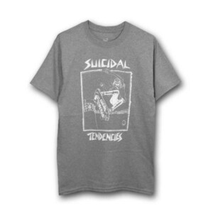Suicidal Tendencies バンドTシャツ Old School Skater GREY S
