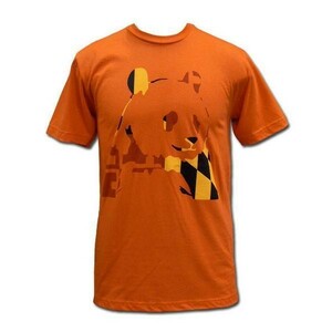 Panda Bear パンダベアー Orange Panda Tシャツ S