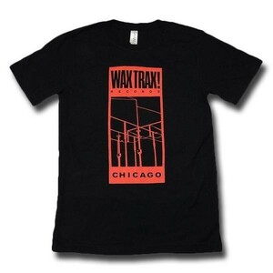 Wax Trax! ワックストラックス！ Wire Logo Tシャツ S