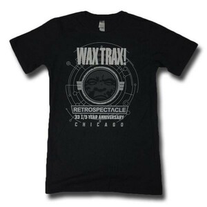 Wax Trax! ワックストラックス！ Retrospectacle BLK Tシャツ L