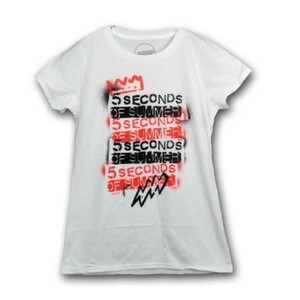 5 Seconds Of Summer バンドTシャツ Spray Paint GM