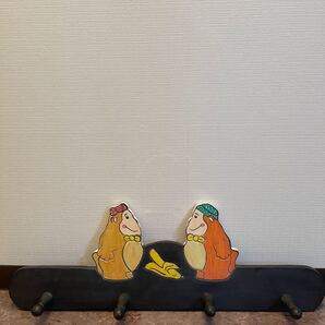 お値下げ済み かわいい!こども 子供部屋など壁掛け収納 バッグや帽子かけなどにもどうぞ
