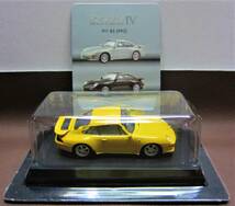 京商2011☆ポルシェ ミニカーコレクション4★PORSCHE 911 RS(993)イエロー★1/64KYOSHO☆☆_画像6