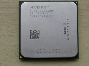 AM3＋ AMD クアッドコア FX-4300 3.8GHz (4.0GHz) 18900421TAN