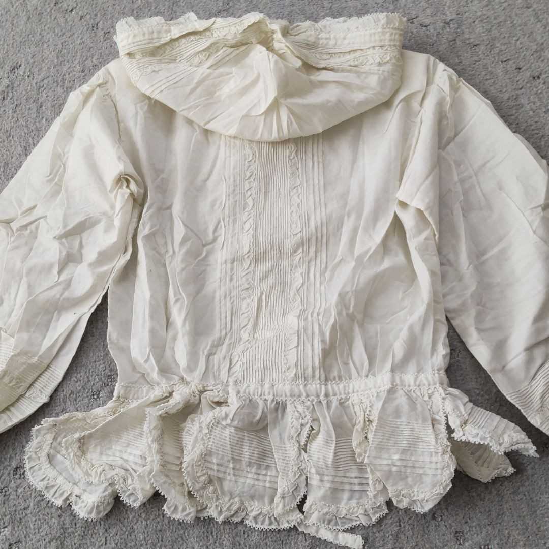 お未使用品☆ピンクハウス♡セミオーダー水玉ピコフリルブラウス