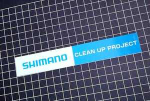 SHIMANO CLEAN UP PROJECT シマノ　クリーンアッププロジェクト　ステッカー　シール 