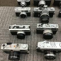 1円スタート コンパクトフィルムカメラ まとめ 25個 カメラまとめ YASHICA CANON MINOLTAなど ジャンク扱い 現状品_画像4