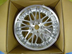 493★新品！ レオンハルト ビューゲル 19X9J +19 5H-120 ポリッシュディスク ＆ リム BMW ５ シリーズ など 説明文 必読！