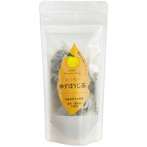 ゆずほうじ茶 ティーバッグ(3g×8個入)×10セット 緑茶