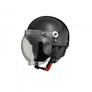 リード工業 CROSS ハーフヘルメット ブラック フリーサイズ CR-760 ヘルメット