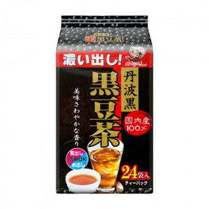 宇治森徳 丹波黒 黒豆茶 ティーバッグ (6g×24P)×12袋