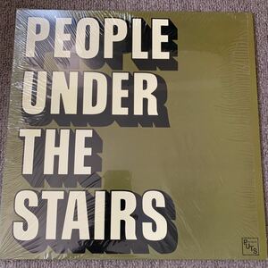 LP people under the stairs / acid raindrops 名盤　ヒップホップ O.S.T