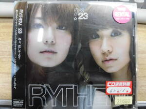 中古　CD RYTHEM 23 　美メロ＆ハーモニー。シンガーソングライターユニットRYTHEMの３ｒｄアルバム　　レンタル落ち