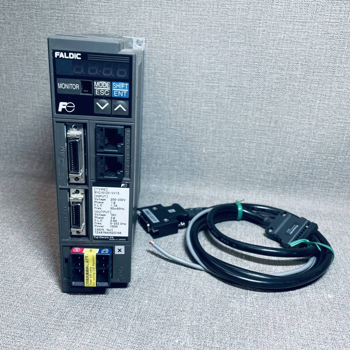90%OFF!】 富士 サーボアンプ RYS401S3-VVS 6ヶ月保証 保証付き ...