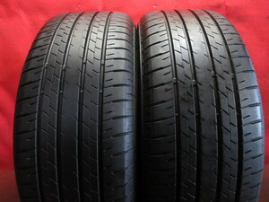 タイヤ 2本 235/55R18 ブリジストン デューラー DUELLER H/L 33 バリ山 溝アリ 送料無料★12309T