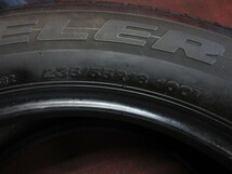 タイヤ 2本 235/55R18 ブリジストン デューラー DUELLER H/L 33 バリ山 溝アリ 送料無料★12309T_画像6